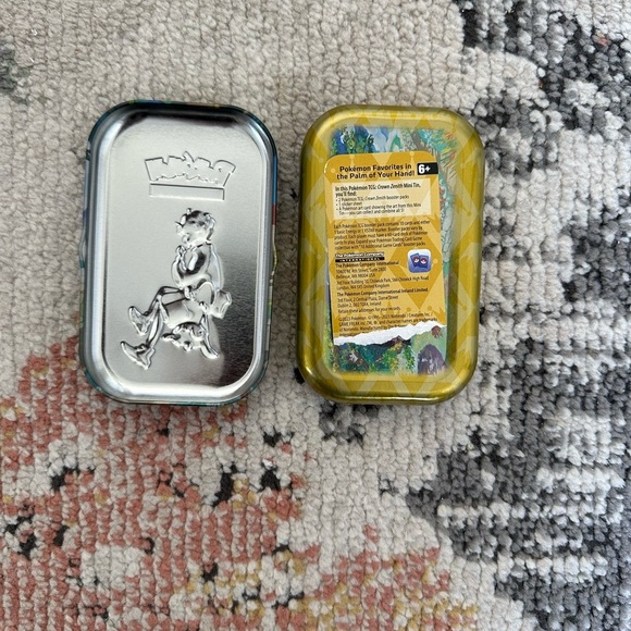 2 Pokemon Empty Tins Kanto Friends & Bede/Hatenna TCG - Picture 12 of 15